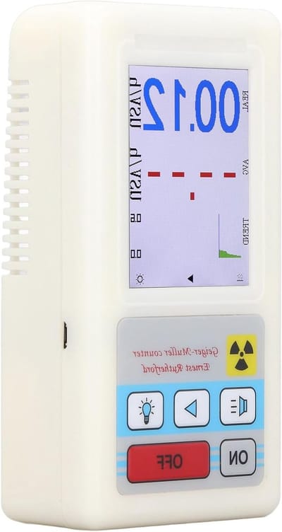 Draagbare Geiger Teller voor Beta en Gamma Straling, Oplaadbare Stralingsmeter en Dosimeter voor Nucleaire Straling
