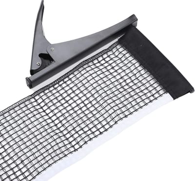 Tafeltennis Net - Pingpong Set - Thuis Spelen - Universeel Bevestigbaar - 175cm Lang - Zwart