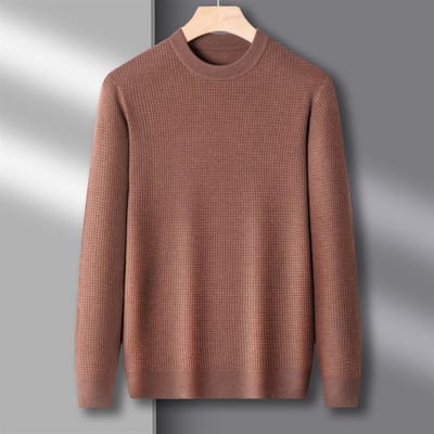 Heren ronde hals Nieuwe driedimensionale herfst winter trui 3XL