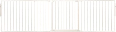 Safetots Kamerbreedhek, Panelenhek, Tot 259cm Breed, Wit, 70cm Hoog