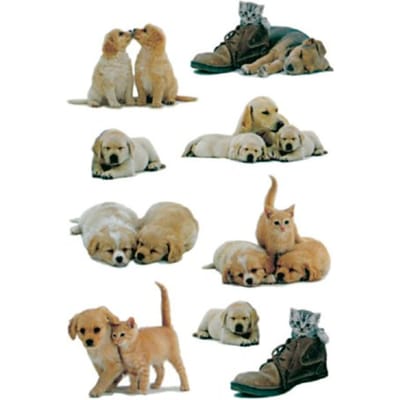 Huismerk Herma 5606 Etiket Puppy - Pakje met 3 velletjes stickers