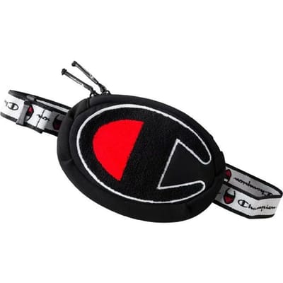 Champion Prime Sling Bag Basic Grote Logo Versie Polyester Crossbody Heuptas Normaal Unisex Koppel Unisex tassen Zwart 1028-001 Black black