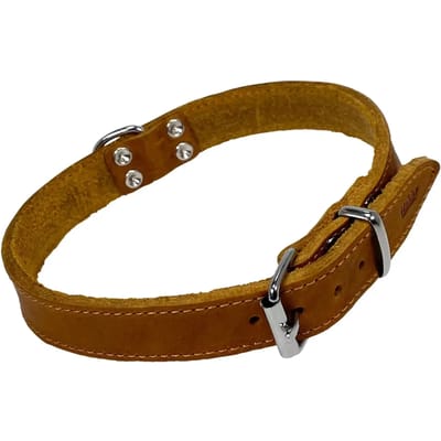 Nobby Halsbånd TABIL 60 cm (47-54 cm) 30 mm Cognac