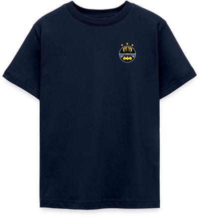 Batman Bruce Wayne Gotham City F.C. Voetbalshirt T-Shirt Tiener