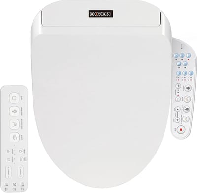 Slimme Bidet Toiletbril - Elektrisch Bidet - Badkamer Comfort - Dubbele Bediening - 50.8x43.2cm - Wit