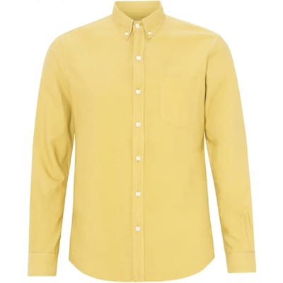 Overhemd Colorful Standard Organic lemon yellow