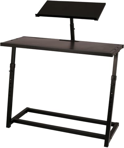 DJ-booth - Verstelbaar - Innox FlexBooth Solid - Zwart