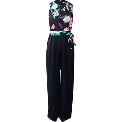 Diane Von Furstenberg Vivian jumpsuit in zwart triacetaat