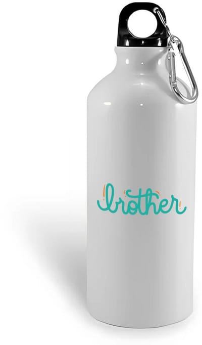 Hacebo® - Brother waterfles - Broer - broertje of broer - cadeau - verjaardag - broers - familie - water fles - 400ML