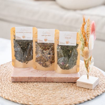 Lottea Giftset Theeproeverij 'Een Relax Momentje' - thee cadeaupakket, thee geschenkset, cadeau relax, dag van de zorg