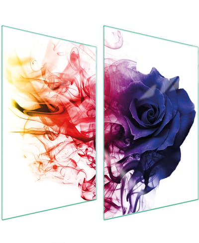 TMK ArtDeko - Snijplank - Beschermpaneel - 2x35x52 cm - Roos