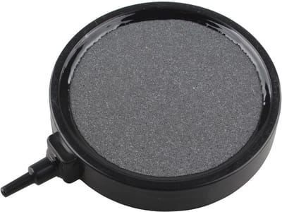 By shayne - 10,6 cm Carborundum Ronde Bubble Disk Airstone - Luchtsteen voor hydrocultuur - Ideaal voor aquariums - Waterbeluchting - Aquarium pomp -.