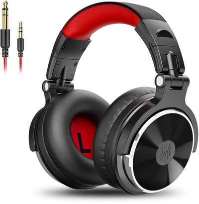 OneOdio - Wired Pro 20 Black-red Headphones