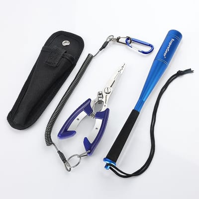 Vissers Tang Set - Visgereedschap - Vissen - Multifunctioneel - 25 cm - Blauw