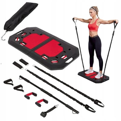CRIVIT® - Push Up Bord – Home Gym – Fitness Elastiek – Krachttraining - Gewichten - Parallettes - Calisthenics - Push up Board
