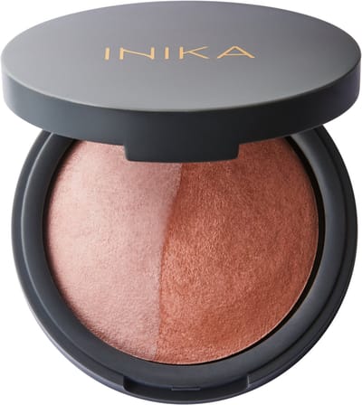 INIKA - Baked Blush Duo - Pink Tickle Duo - Vegan - 100% Natuurlijk - Verzorgend - Alle huidtypes