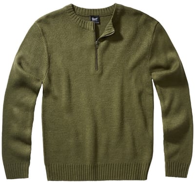 Brandit - Armee Pullover Gebreide trui - 4XL - Groen
