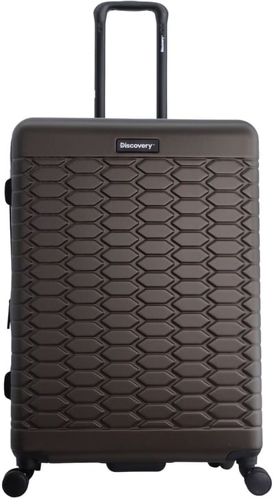 Discovery - Reptile | Harde Koffer / Trolley / Reiskoffer / Valies - 77 cm (Large) - Khaki - Khaki / Large