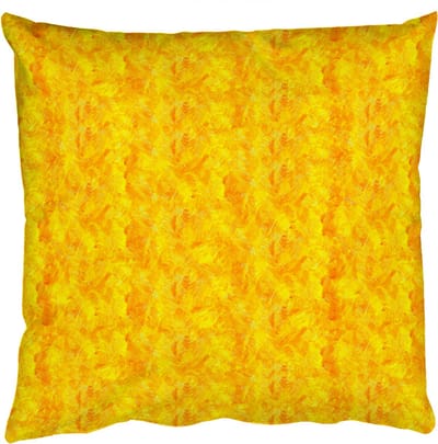 Sierkussens - Kussentjes Woonkamer - 50x50 cm - Vloeiend - Olie - Verf - Geel