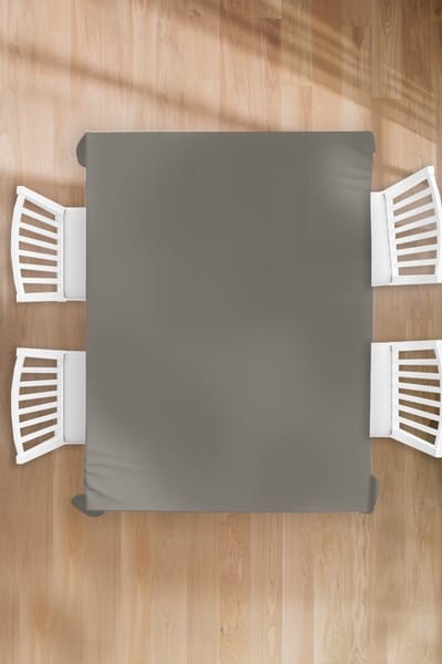 Tafelkleed - Tafellaken - 150x200 cm - Grijs - Kleuren - Effen - Binnen en Buiten