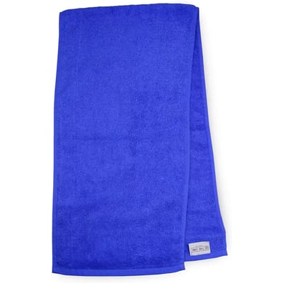 The One Towelling Sporthanddoek - 30 x 130 cm - Nek Handdoek - 100% Gekamd katoen - 450 gr/m² - Fitness handdoek - Koningsblauw