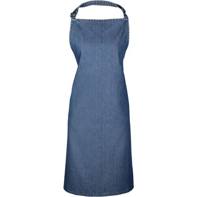 Premier Colours Bib Apron PR150 - Indigo Denim - One size