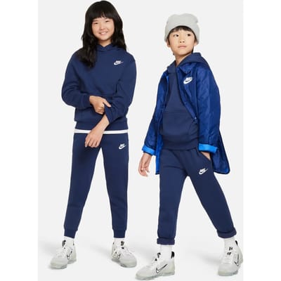 Nike K NSW CLUB FLC JGGR LBR Unisex Sportbroek - Maat XS