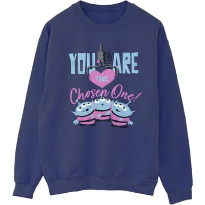Disney Heren Toy Story U bent de uitverkorene Sweatshirt (Marineblauw)