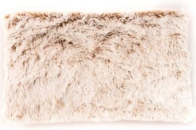 Habibi Magnetron warmte kussen - creme - 40 x 20 cm - Verwijderbare zak - Warmte/koelte knuffelkussens - Kruik kussen