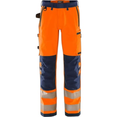 Hoogzichtbare werkbroek klasse 2 Fristads Green 2645 GSTP