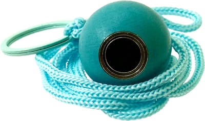 Boulemaus – Jeu de Boules - Magneet - Krachtige Magnetische bouleopraper turkoois in de vorm van but met koord – 4 kg