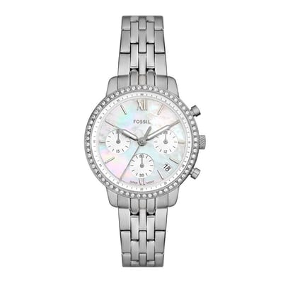 Fossil ES5357 Dames Horloge - Zilverkleurig