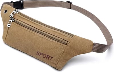 Actie4you® - Heuptas - Sportieve Heuptas - Running Belt - Fanny Pack - Crossbody Tas - Met Kabel Opening - Hardlooptas - Uniseks – 3 vakken – Kaki