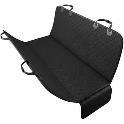 Housse de siège de voiture pour chien, imperméable, anti-rayures, pour siège arrière de voiture, camion, SUV, orange