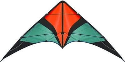 Spiderkites Tweelijnsstuntkite Wingman 150 Cm Oranje/groen