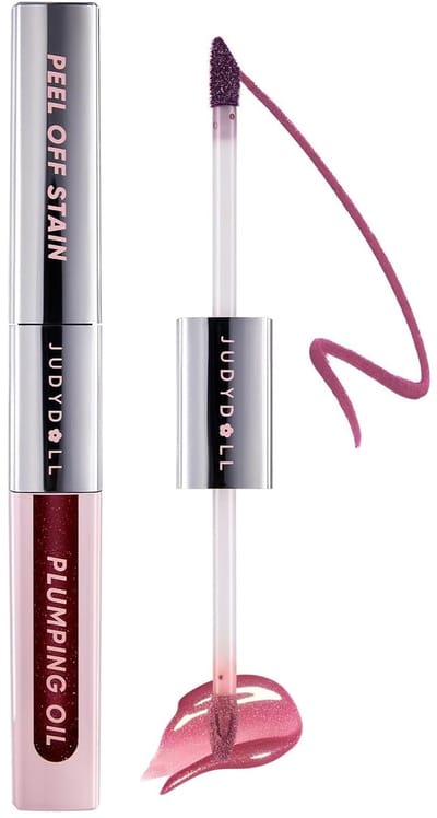 Judydoll Peel Off - Lipgloss - Plumping Lip Oil Duo - 02 Lavender Mist