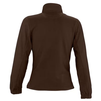 SOLS Dames/Dames North Fleece Jas (Donkere chocolade)