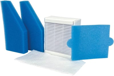 Multaparts® filterset 5-delig geschikt voor Thomas Twin XT & Cat & Dog XT serie | Vervanging voor 787241 | Set bestaat uit 3 schuimfilters, microfilter en lamellenfilter