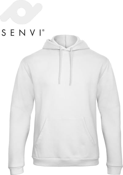 Senvi Authentic Hoodie Kleur Wit - Maat XS