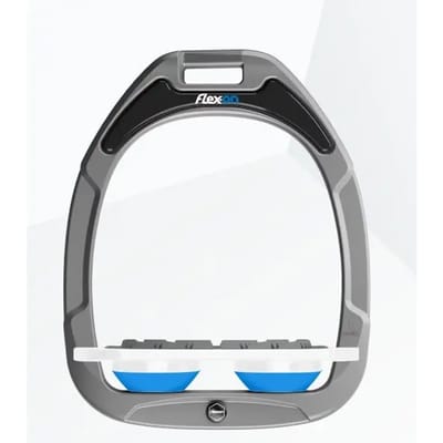 Platte Grip Hielijzers Aluminium/Wit/Blauw Flex-On Green Composite