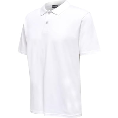 Polo Shirt Korte Mouw hummel Polo Red Classic blanc