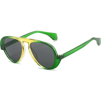 Nieuwste Aviator Zonnebril Vrouwelijk Zonnekleding Retro Klassiek Retro Mannelijk Zonnekleding Vrouwelijke Kleuren Designer Zonnebril UV Bescherming 400 as picture