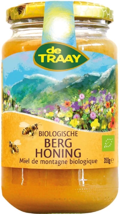 Traay Berg honing eko bio 350 Gram