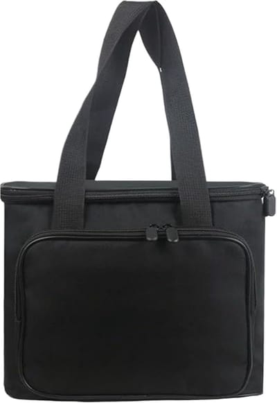 Koffiemachine Reistas - Draagbare Organizer - Koffie Maken Onderweg - Versterkte Bescherming - 24 x 12 x 29 cm - Zwart
