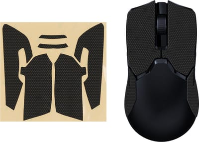 kwmobile gaming muis grip tape geschikt voor Razer Viper Ultimate muis - Antislip muistape grip - Muis grip tape in zwart