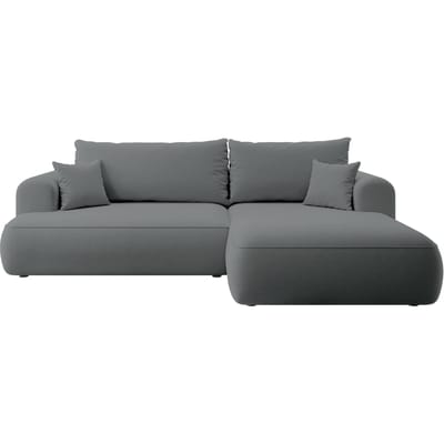 Hoekbank Philipa rechts velvet met slaapfunctie | Selsey Design