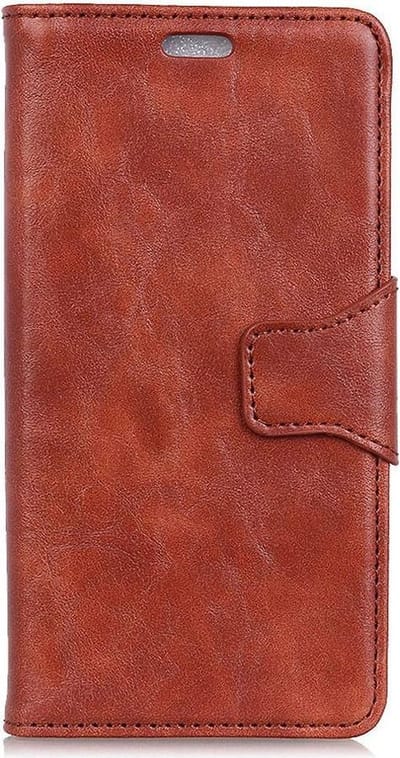 Shop4 - Geschikt voor Xiaomi Redmi 7 Hoesje - Wallet Case Cabello Bruin