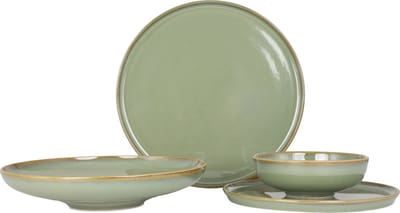 Bonna Serviesset - Sage Hygge - 24 delig - 6 persoons - Porselein