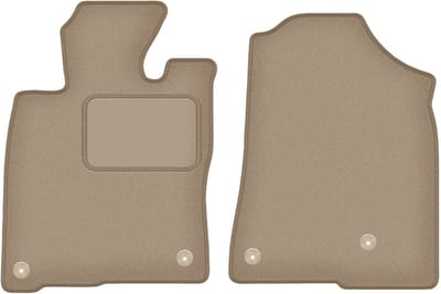 Wielganizator WLG-CARLUX - Auto Vloermat voor Honda Civic XI - Beige - Volledige Pasvorm