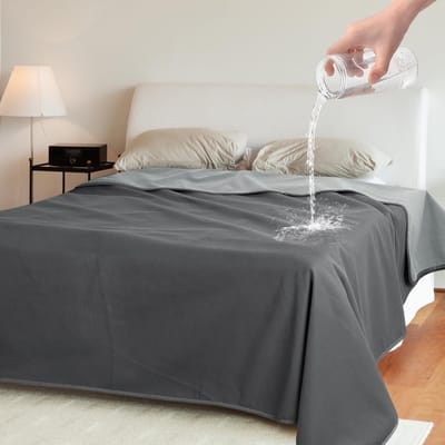 Dailygoods- Deken Waterdicht - Plaid/Sprei - Knuffeldeken - Bankbeschermer - Fleece Deken - Afmeting 152x127cm - Huisdierdeken